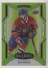 2020-21 Upper Deck Allure Rookie SP Green Quartz 18/99 Alex Belzile #120 1hh