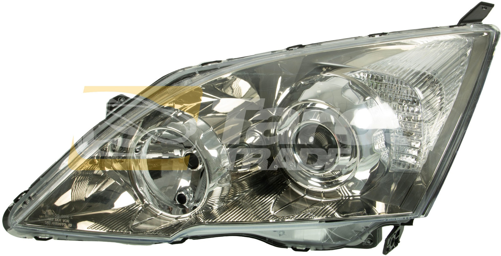 Phare avant gauche Honda CR-V pour réparer un éclairage usé type USA