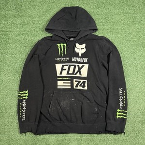 Fox Monster Energy Hoodie | eBay