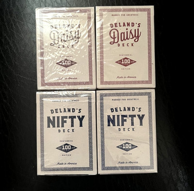 Delands Centennial Playing Cards Complete Set + GILDED Editions - Only 100 Made!