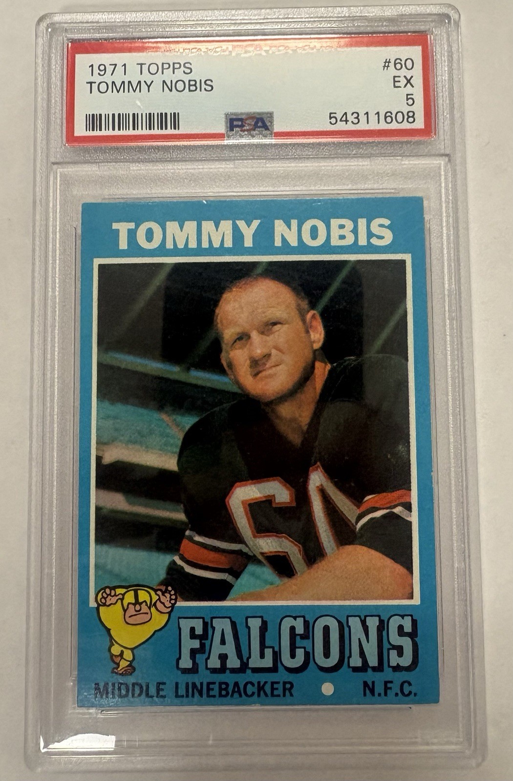 1971 Topps TOPPS #60 Tommy Nobis front