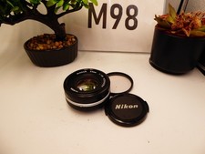 NIKON Ais Nikkor 50mm f 1.8 no haze fully tested with filter and front cap