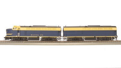 Broadway Limited 7698 HO ATSF Baldwin RF-16 Sharknose A/B 470L/470A (DCC/Sound)