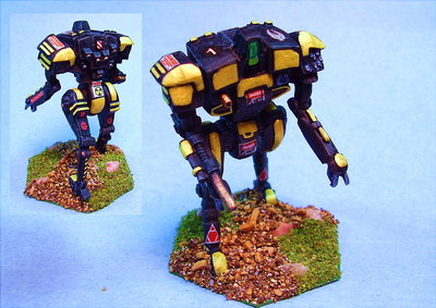 Battletech painted Eyleuka battlemech SGB