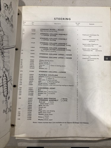 TRIUMPH TR5 PI FACTORY ISSUE ILLUSTRATED SPARE PARTS CATALOGUE - Picture 6 of 7
