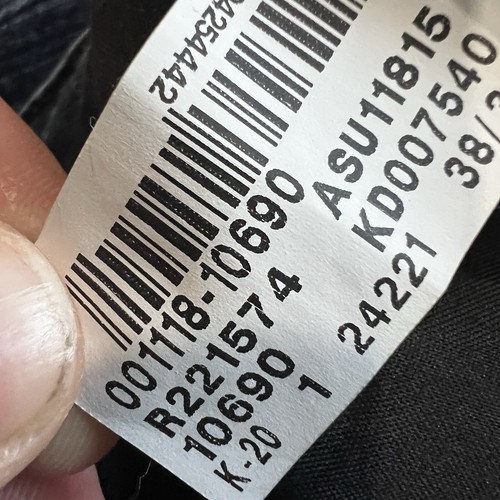 34 HERITAGE CHARISMA RELAXED STRAIGHT JEANS - DARK COMFORT DENIM - SIZE 38X36 - Picture 5 of 10