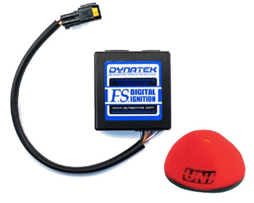 Dynatek CDI Ignition + Uni Air Filter Intake Yamaha Raptor 250 08 09 10 Dyna FS - Picture 1 of 3