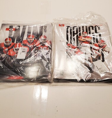 Georgia Bulldogs NCAA  2018, 2019 media guide lot (D2)