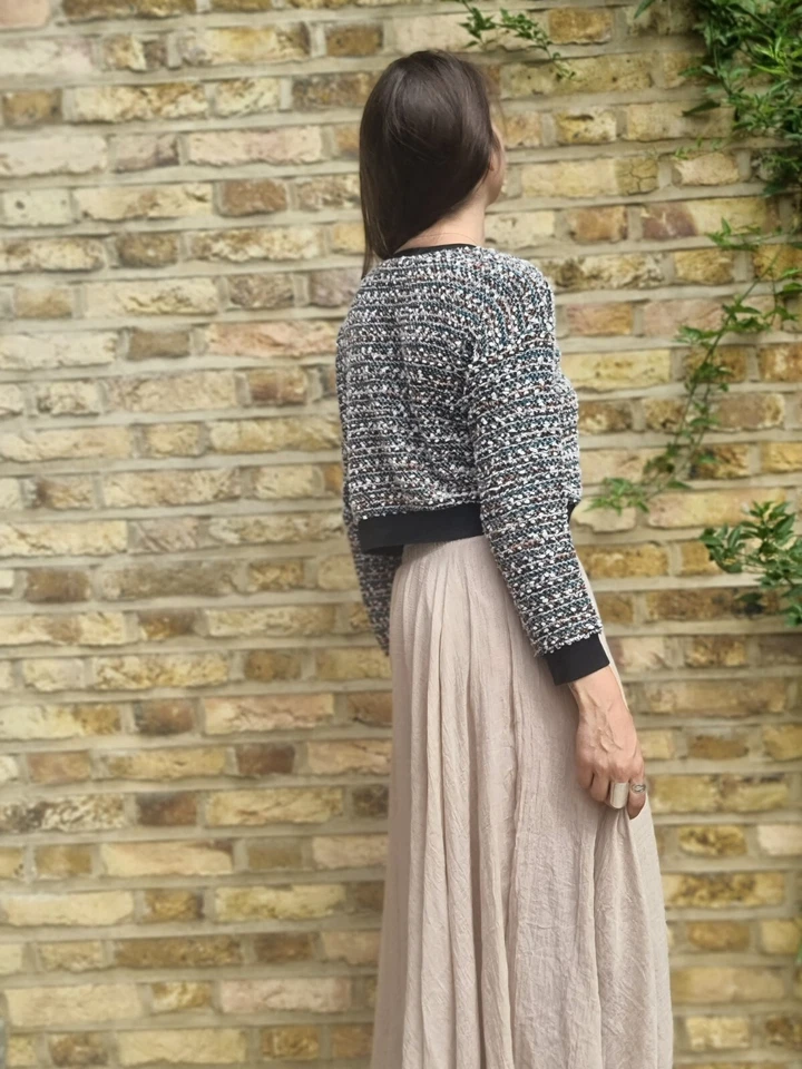 Jersey corto Staring at Stars S 8 negro vintage arrogancia Y2K Urban Outfitters boho Foto 4 de 4