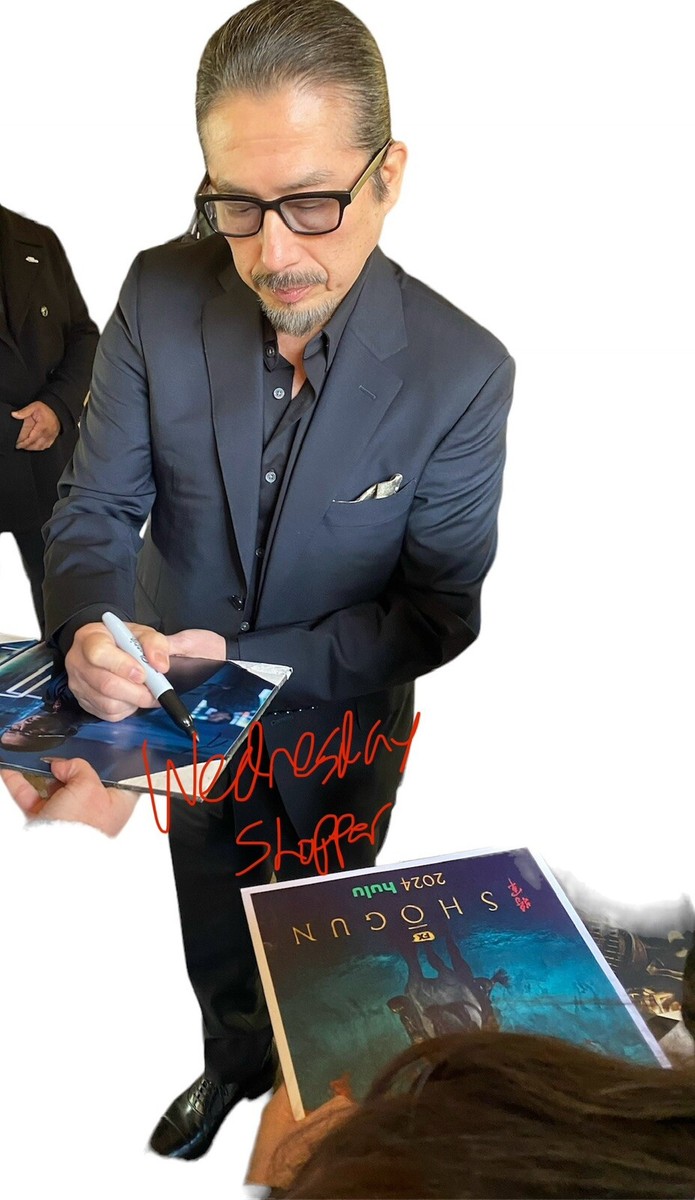 Hiroyuki Sanada 'The Wolverine' Signed 8x10 Photo 'Shingen