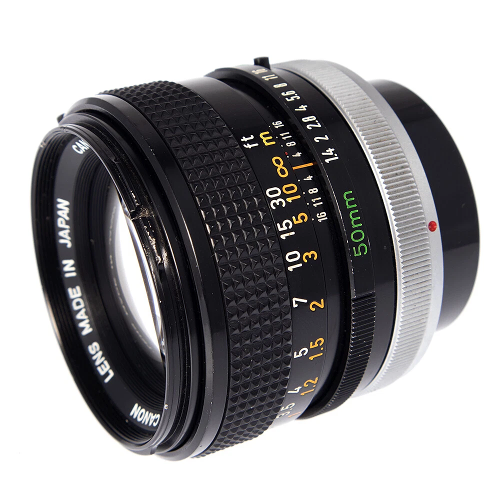 Canon FD 50mm f/1.4 Camera Lenses for sale | eBay