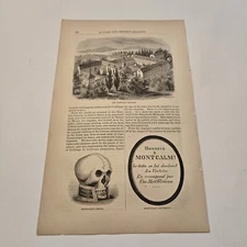 The Ursuline Convent Quebec Canada c. 1859 Engraving (380)