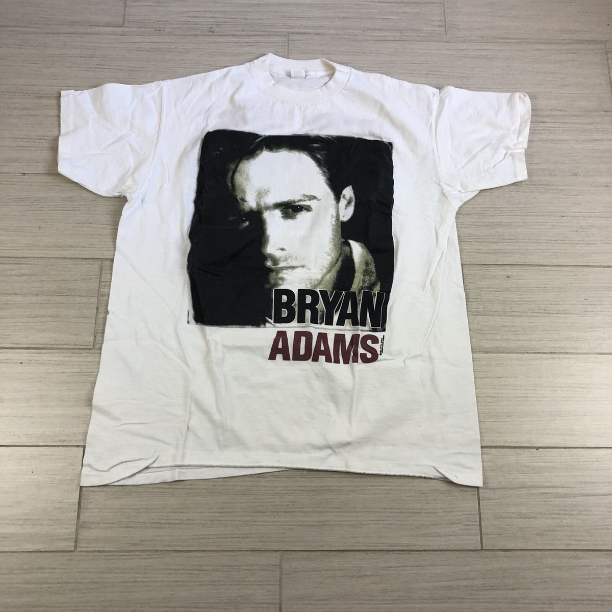 Vintage T Shirt BRYAN ADAMS - 'Tour World' 1992 Tour Size XXLarge