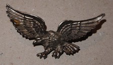 ADLER Pin-Anstecker aus Metall ca. 7x3,5 cm gro&szlig; / f&uuml;r Motorrad-Kutte?