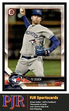 2018 Bowman #BP56 T.J. Zeuch Toronto Blue Jays  BUY 4 - 35% OFF