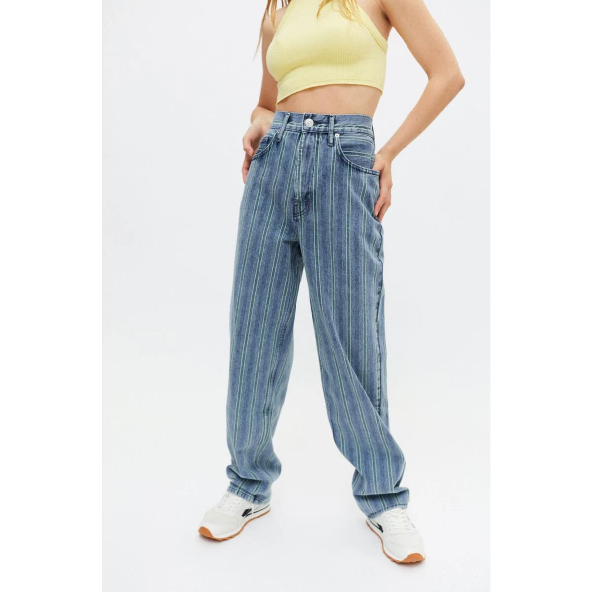 Bdg hotsell striped jeans