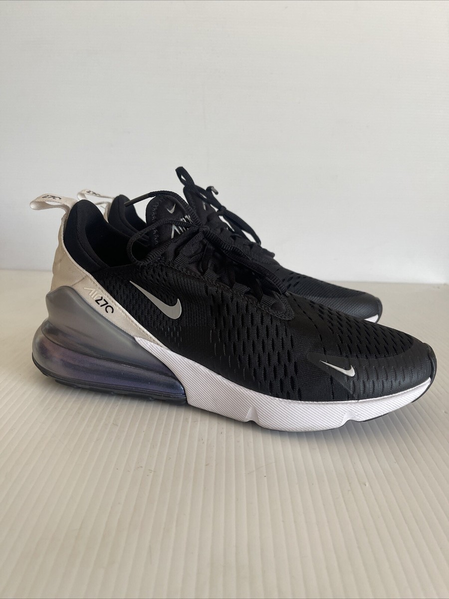 nike air force 270 black metallic silver