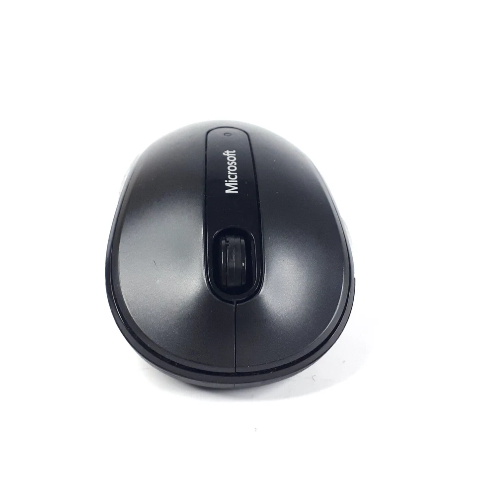 Microsoft Model 1383 Wireless Mobile Mouse 4000 Black W/ Dongle Lot of 10 E5288 - Image 4 of 4