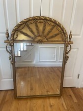 vintage gilded mirror
