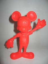 Vintage 1971 Louis Marx / Walt Disney Productions Red Mickey 5 3/4" Figurine