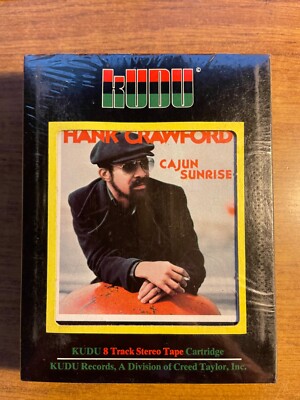 HANK CRAWFORD CAJUN SUNRISE VINTAGE RARE SEALED 8 TRACK TAPE LATE NITE BARGAIN!