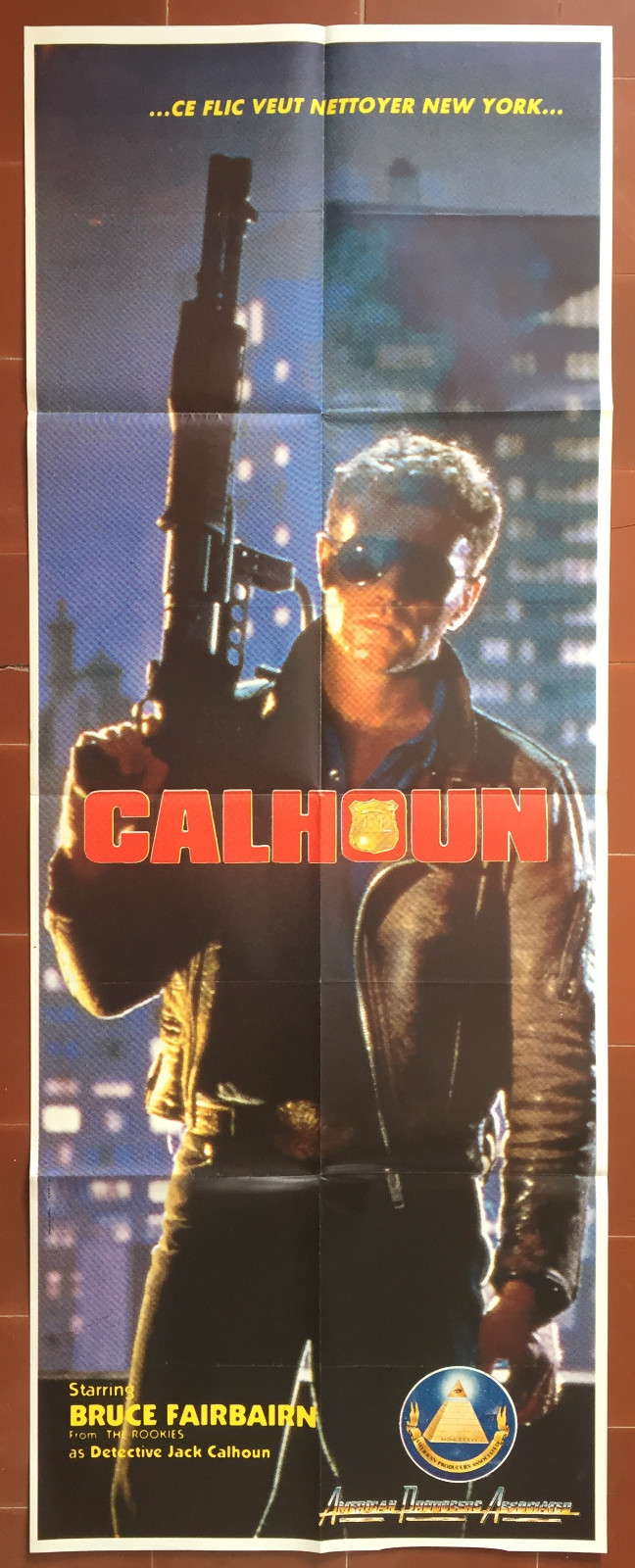 Locandina originale film Nightstick (1987) - Regia di Joseph L. Scanlan