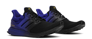 black and purple ultra boost