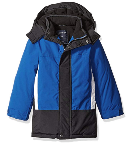 Nautica Boys' Spinnaker Medium Blue Snorkel Jacket (Toddler)