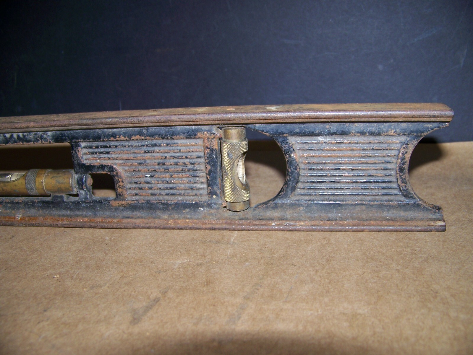 Vintage STANLEY No. 36 Cast Iron Level 3 Vials 18" Length Made In USA eBay