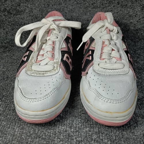 Tenis Vintage Caballeros Británicos Doble Diamante Mujer Talla 7 Blanco Leer - Imagen 9 de 11