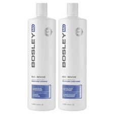 Bosley MD Revive NON Color Safe Nourishing Shampoo and Conditioner 33.8oz Duo