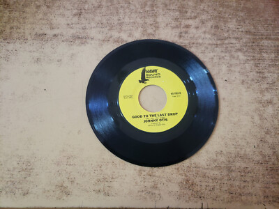 1970s MINT-EXC Johnny Otis   Jaws / Good To The Last Drop 1003 45