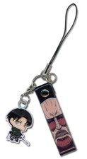 Attack On Titan Levi Cell Phone Charm Anime Licensed NEW