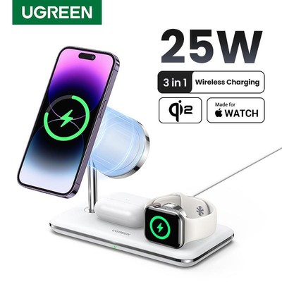3-in-1 Charging Station Iphone 15 16 Pro Max Apple Watch Airpods Wireless Charge