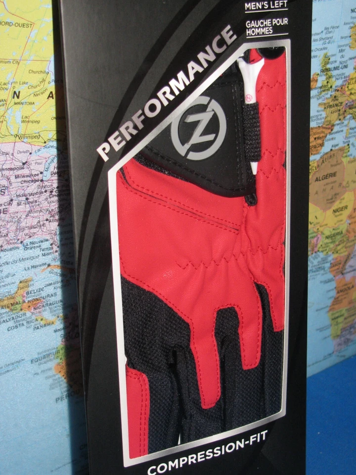 GUANTE DEPORTIVO RENDIMIENTO FRICCIÓN CERO GOLF HOMBRE COMPRESIÓN IZQUIERDA AJUSTE NUEVO Foto 2 de 4