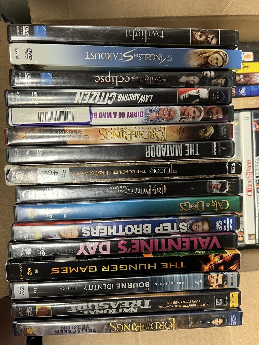98 used DVD LOT all genre movie * bulk wholesale for resale 98 used DVD LOT all genre movie * bulk wholesale for resale