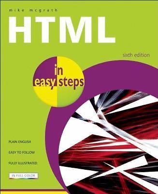 HTML in Easy Steps by McGrath, Mike