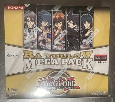 遊戯王 RA YELLOW MEGA PACK 1st edition 未開封 RYMP】英語版【RA