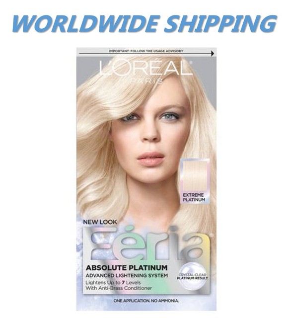 Loreal Paris Feria Hair Colour L01 Extreme Platinum Power For Sale