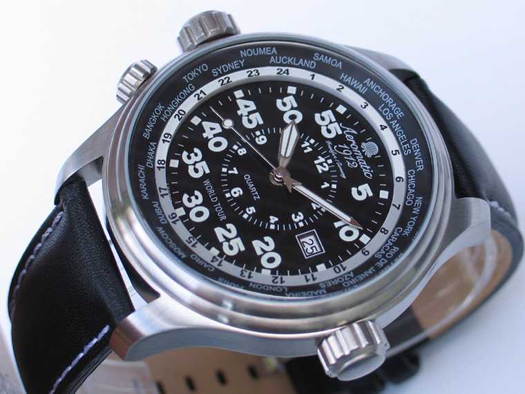 Aeromatic 1912 XXL Military Watch Rotating System A1200 for sale