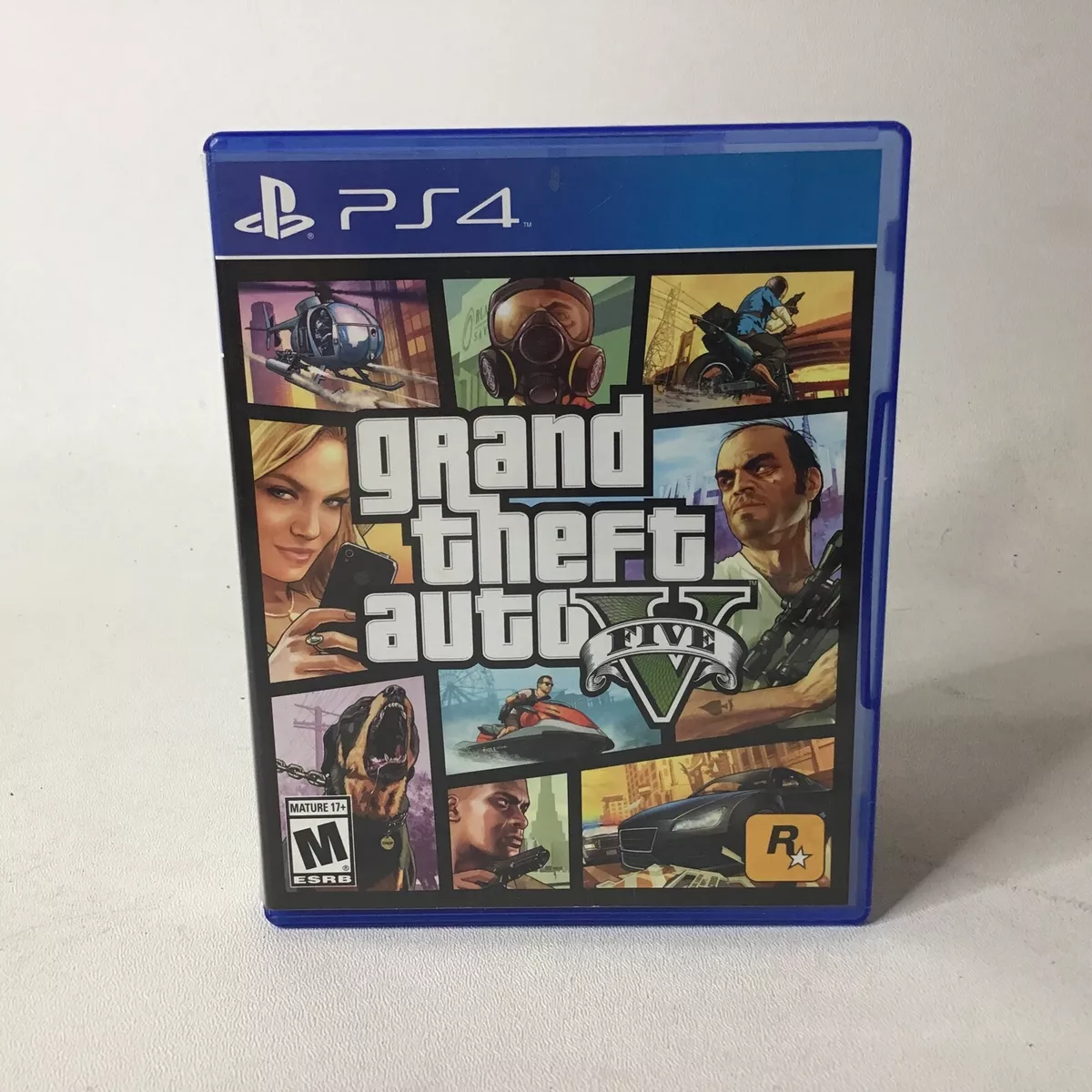 PS4 GTA 5 Grand Theft Auto V Complete With Map