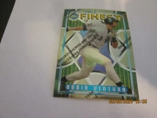 ROBIN VENTURA WHITE SOX 1995 TOPPS FINEST PROTECTOR COVER  CARD #173 FREE SHIP