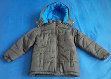 CALVIN KLEIN JEANS BOYS HOODED COAT JACKET SZ Large YOUTH BLACK