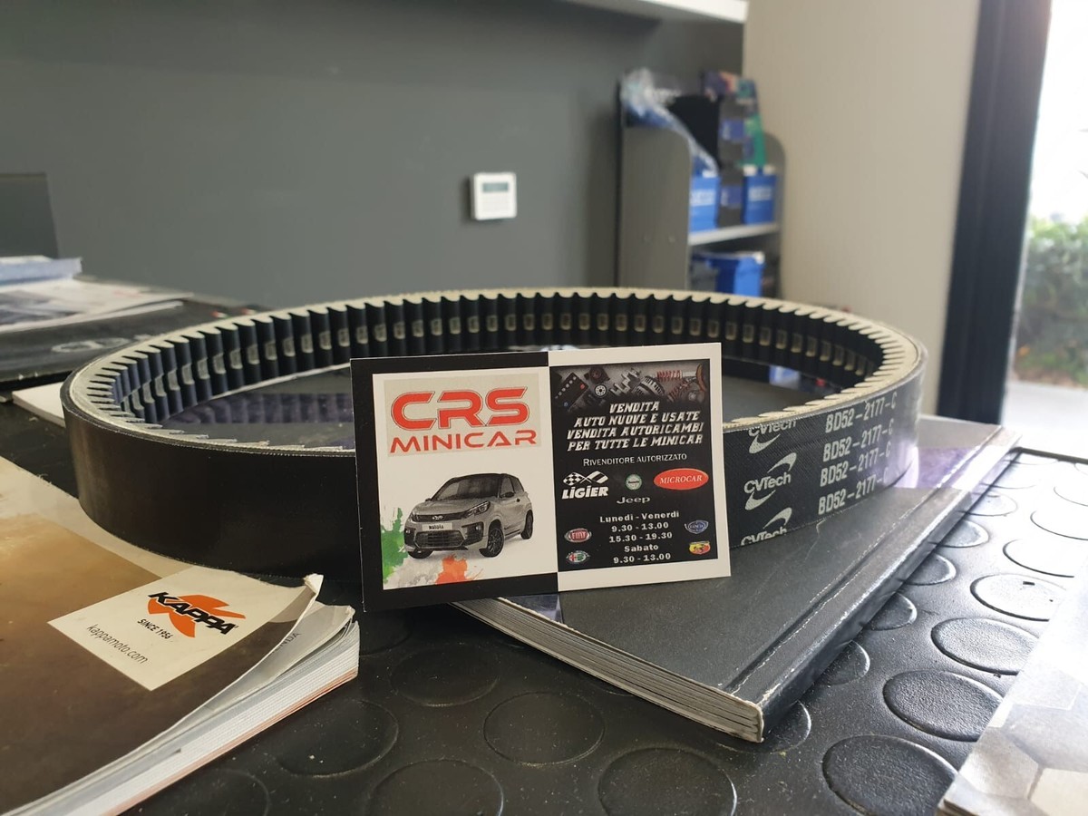 Cinghia Variatore BD52-2167-S Per Ligier Xtoo, Chatenet CH26, IXO, DUE - Compatibile Con Minivetture