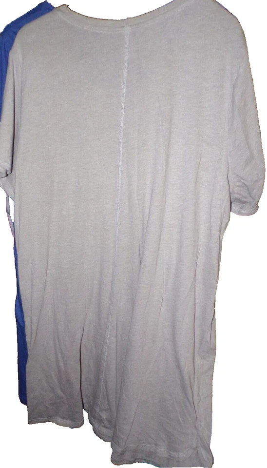 Camisa de dormir Cacique Sleep Lane Bryant feminina cinza 18/20 Polly quer um coquetel R1 - Imagem 3 de 4