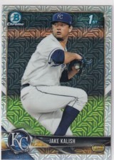 2018 BOWMAN CHROME 1ST RC MOJO REFRACTORS JAKE KALISH KANSAS CITY ROYALS - S1888