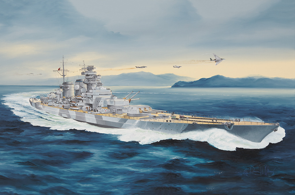 Trumpeter 05371 DKM H CLASS BATTLESHIP 1/350 Model Kit