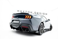 Diffusor Flaps Passend FüR Ford Mustang Dark Horse Mk7 Schwarz Hochglanz