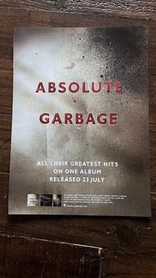 GARBAGE Absolute Garbage album promo poster ad  (1 page) | Q Magazine 2007