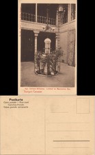 Cannstatt-Stuttgart Kgl. Schloß Wilhelma - Lichthof im Maurischen Bau 1913